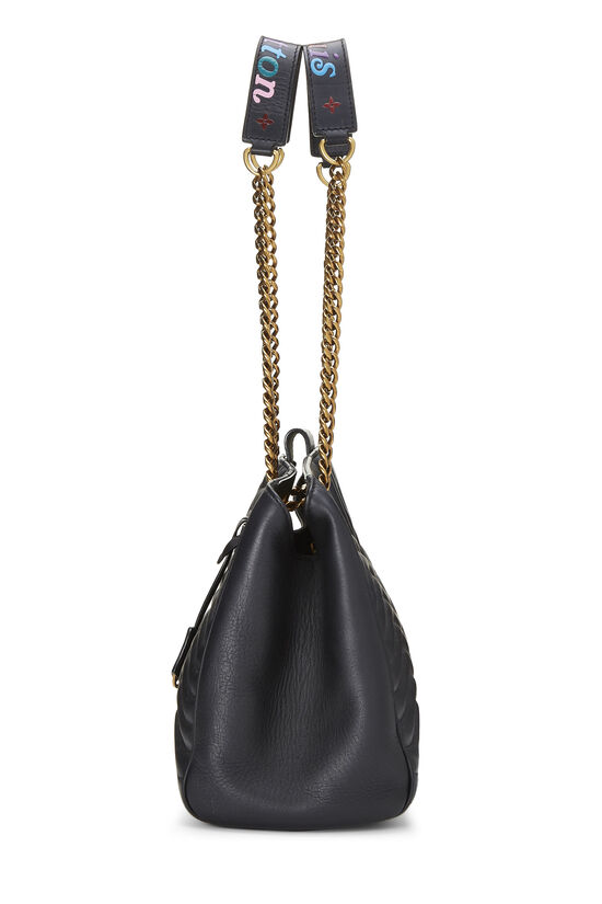 Louis Vuitton New Wave Small Black with handle and chain - THE