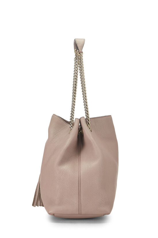 Pink Leather Soho Chain Tote, , large image number 2