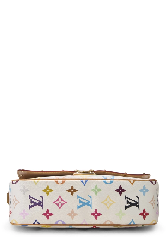 Takashi Murakami x Louis Vuitton White Monogram Multicolore Sologne, , large image number 4