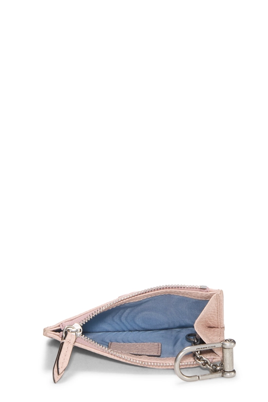 Pink Leather Card Holder, , large image number 3
