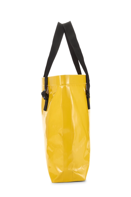 Yellow Vinyl Tote XL, , large image number 2