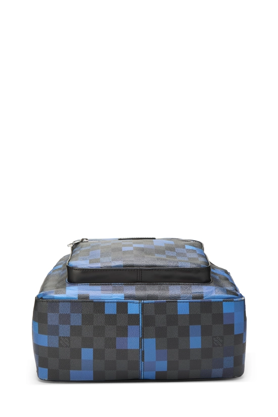 Blue Damier Pixel Josh Backpack, , large image number 2