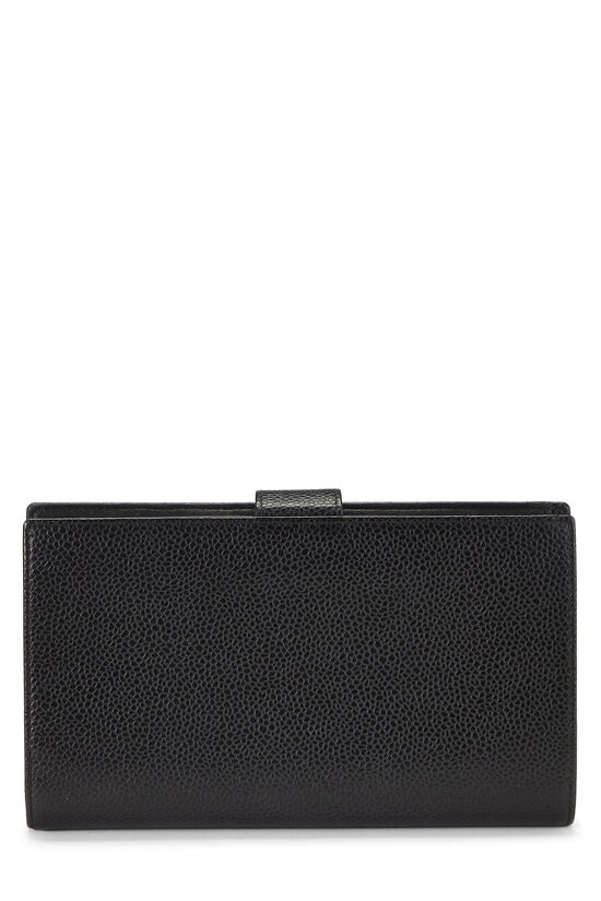 Black Caviar Timeless 'CC' Long Wallet, , large image number 2
