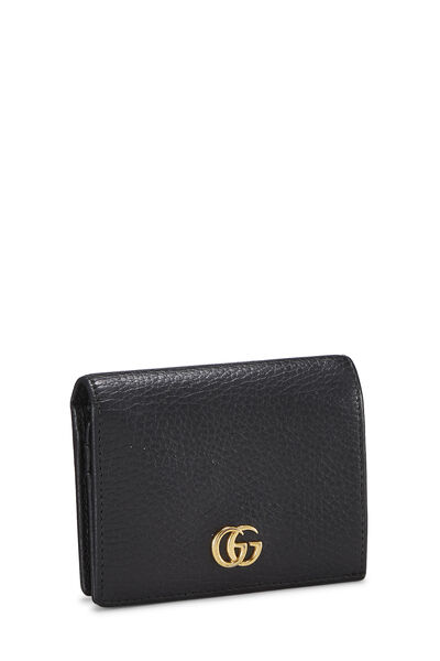 Black Leather GG Card Case, , large