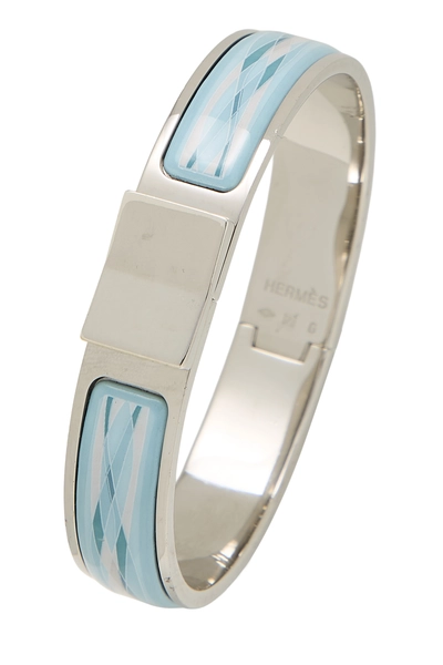 Silver Loquet Bangle Narrow