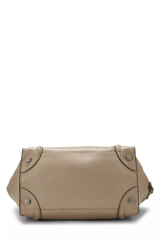 Grey Calfskin Luggage Mini, , large image number 4