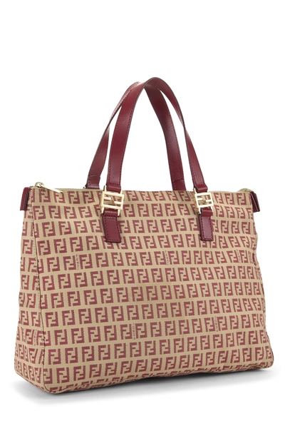 Red Zucchino Canvas Handbag, , large