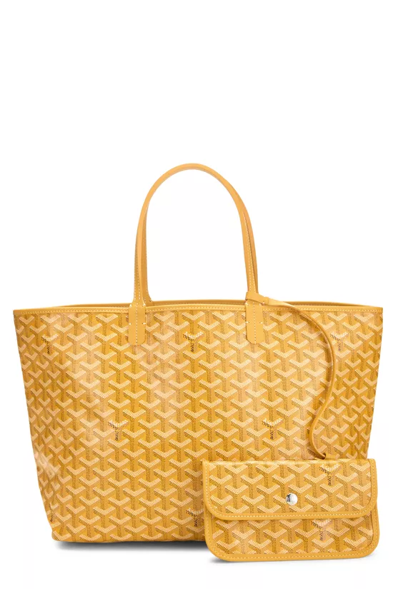 Yellow Goyardine Canvas Saint-Louis PM, , large image number 3