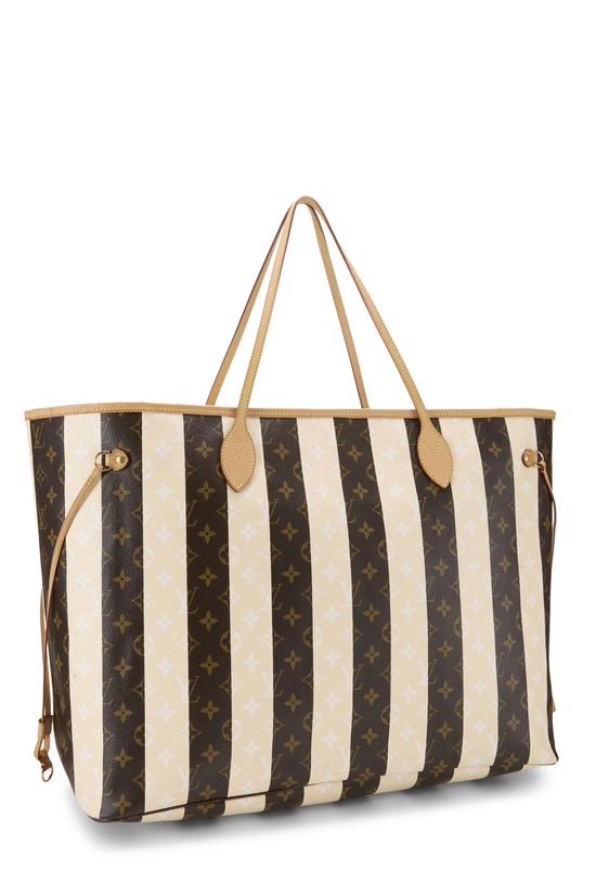 Limited Edition Monogram Rayures Neverfull XL, , large image number 1
