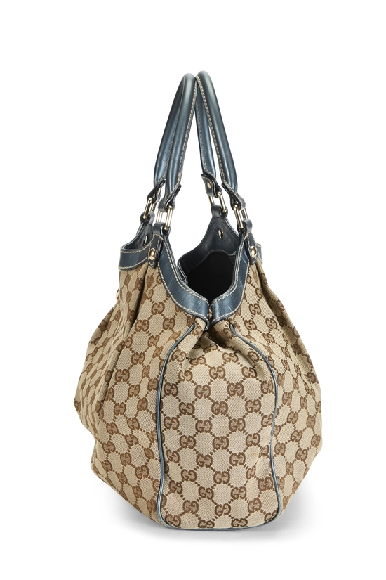 Blue Original GG Canvas Sukey Tote, , large image number 2