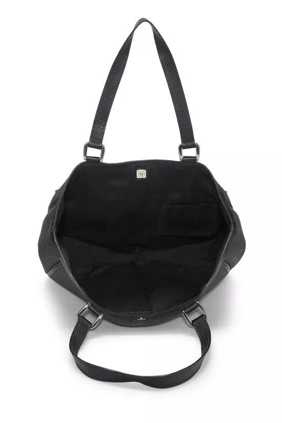 Black GG Canvas Abbey Pocket Tote, , large image number 5
