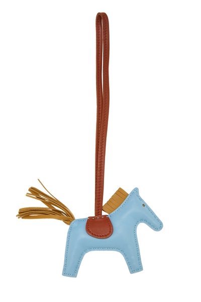 Blue Atoll Milo Leather Rodeo Bag Charm PM, , large