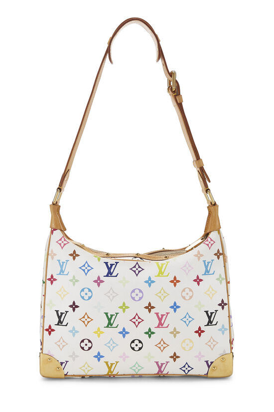 Louis Vuitton x Takashi Murakami 2004 Multicolour Monogram Boulogne  Shoulder Bag - Farfetch