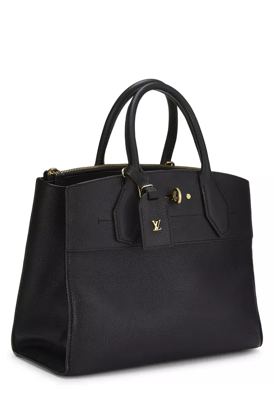 Black Calfskin City Steamer PM, , large image number 1