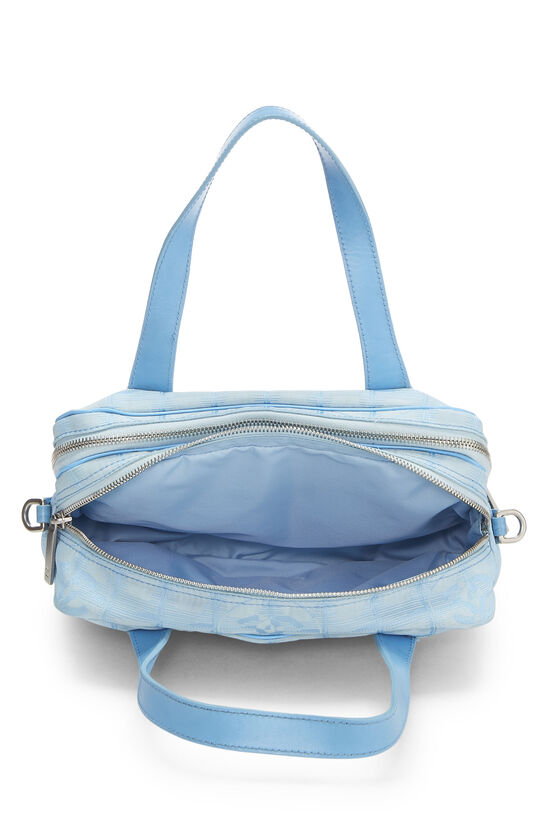 Blue Nylon Travel Line Convertible Handbag Small, , large image number 7