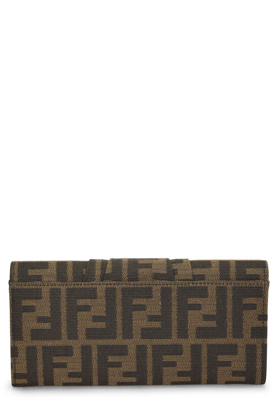 Brown Zucca Canvas Long Wallet, , large image number 2