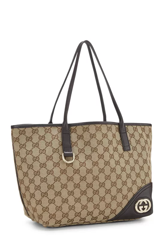 Original GG Canvas Britt Tote, , large image number 1