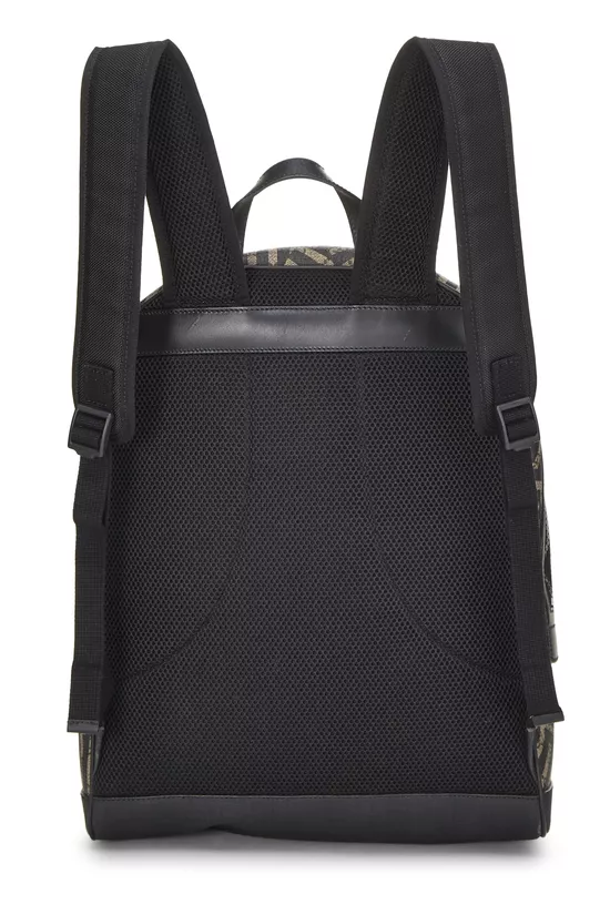 Black GG Supreme Caleido Backpack, , large image number 3