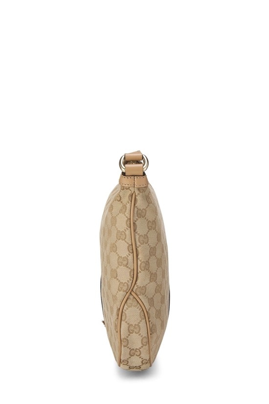 Beige Original GG Canvas Horsebit Tassel Crossbody, , large image number 2