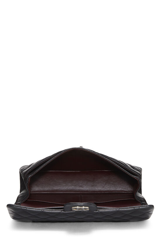 Chanel Black Quilted Lambskin Classic Double Flap Medium Q6B0101IK0C24