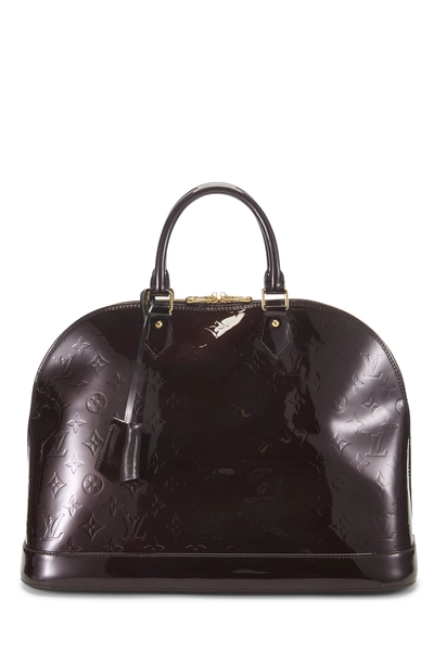 Louis Vuitton Amarante Monogram Vernis Alma MM NM