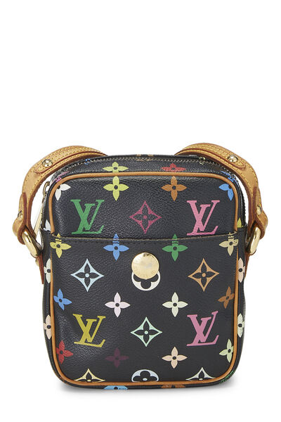 Takashi Murakami x Louis Vuitton Black Monogram Multicolore Rift 
