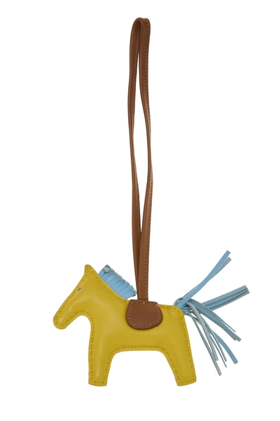 Multicolor Lambskin Rodeo Bag Charm TPM