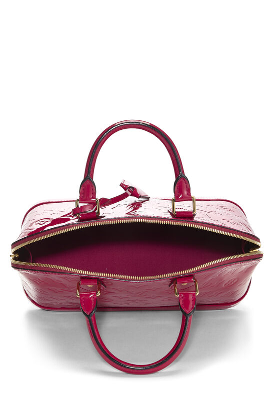 Framboise Monogram Vernis Alma PM NM, , large image number 5