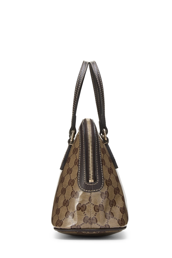 Brown GG Crystal Canvas Dome Handbag Small, , large image number 2