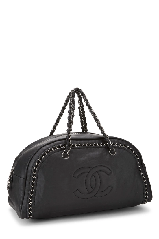 Black Calfskin Luxe Ligne Bowler Large, , large image number 1