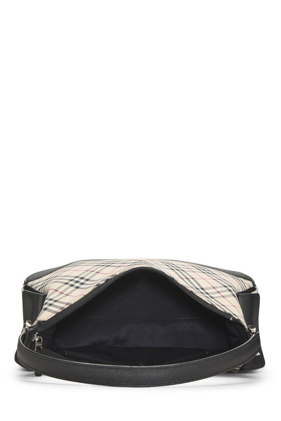 Black House Check Jacquard Hobo Small, , large image number 5