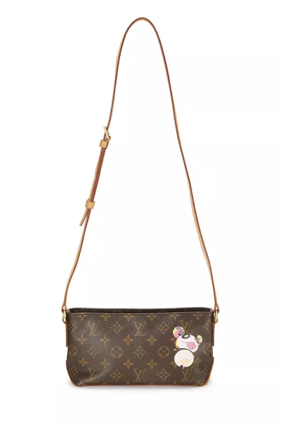 Takashi Murakami x Louis Vuitton Monogram Canvas Panda Trotteur, , large