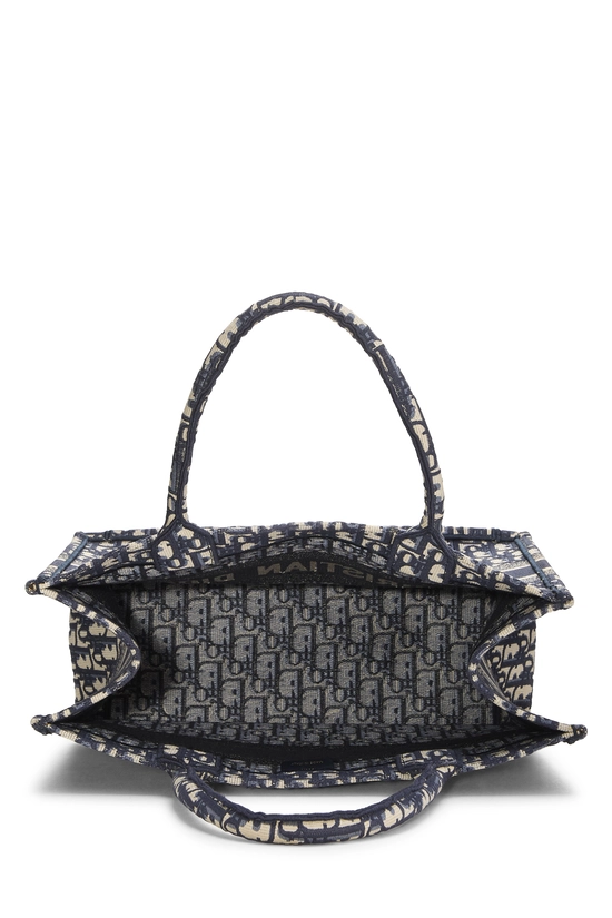 Navy Diorissimo Canvas Book Tote Medium, , large image number 5