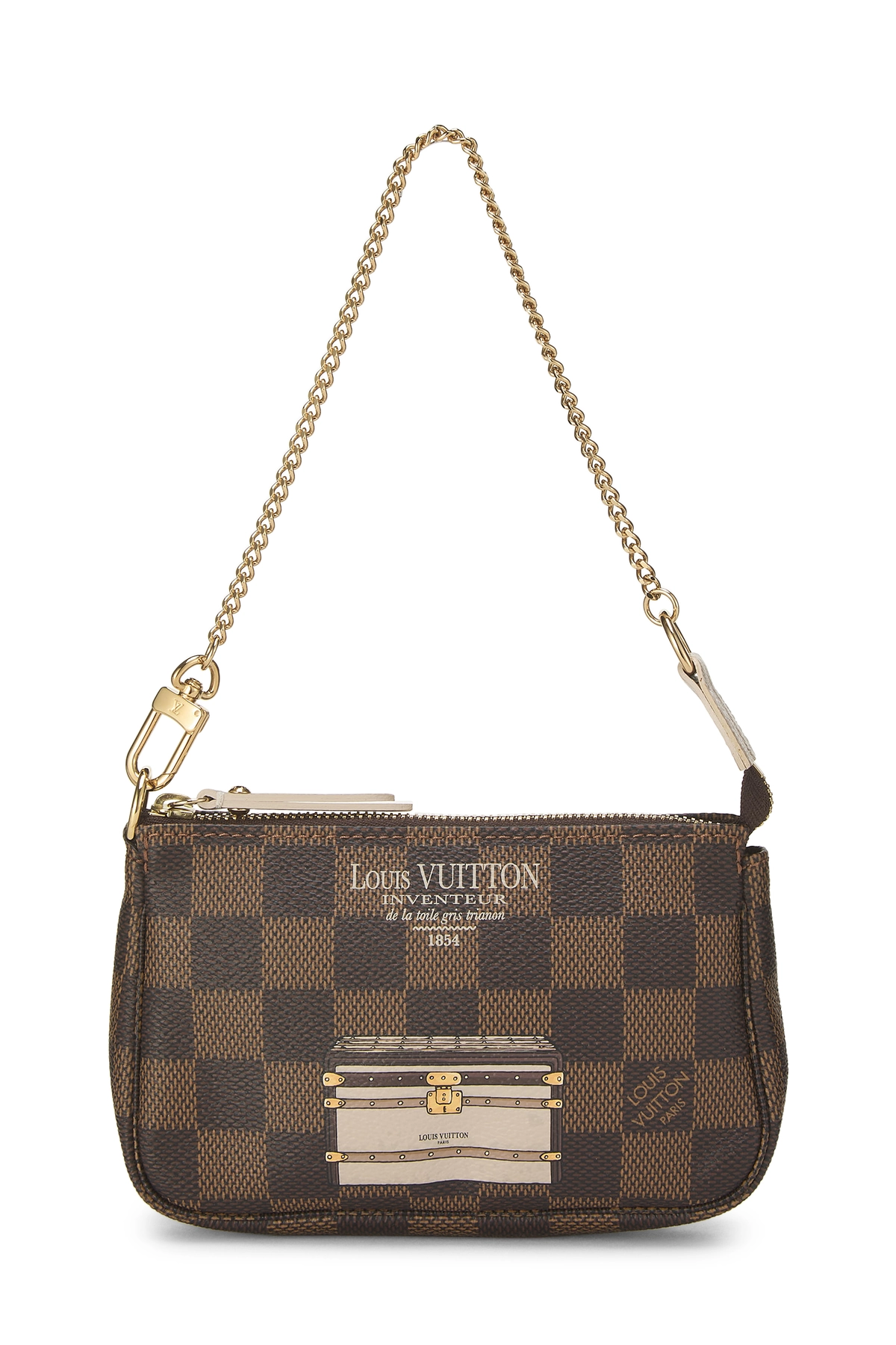 Damier Ebene Pochette Trunk Mini