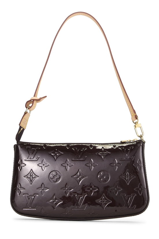 Amarante Monogram Vernis Pochette Accessoires, , large image number 3