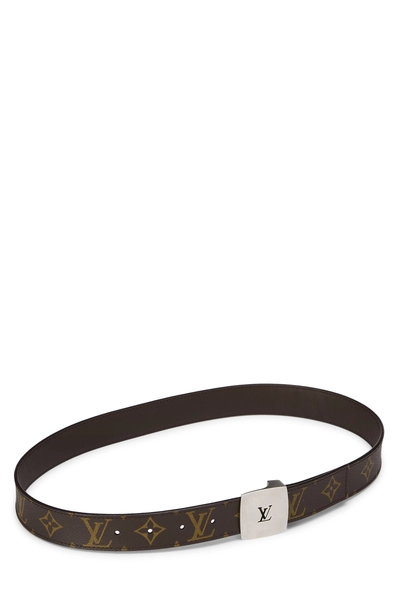 Brown Monogram Ceinture 80, , large