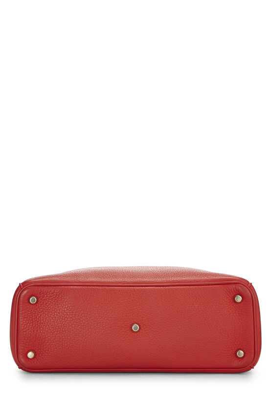 Red Leather Diorissimo Medium, , large image number 4