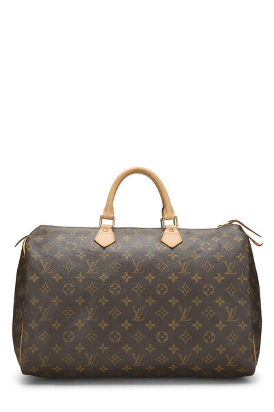 Monogram Canvas Speedy 40