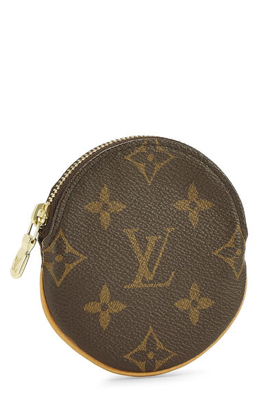 Monogram Canvas Porte Monnaie Round, , large
