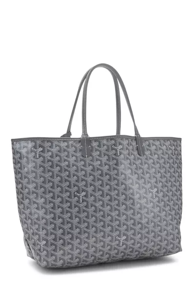 Grey Goyardine Canvas Saint-Louis PM, , large