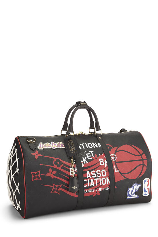 Louis Vuitton Keepall Virgil Abloh Red Travel Bag