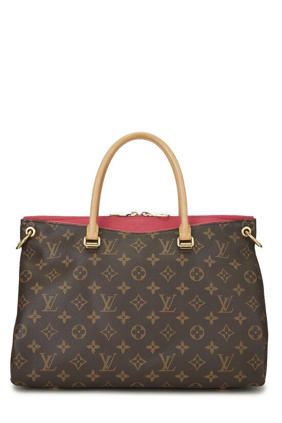 Red Monogram Canvas Pallas, , large image number 0