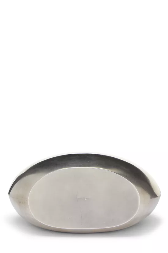 Silver Plated Bean Vase Tall, , large image number 3