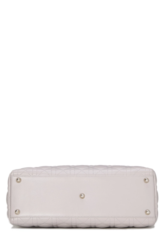 Purple Cannage Quilted Lambskin Lady Dior Large, , large image number 4
