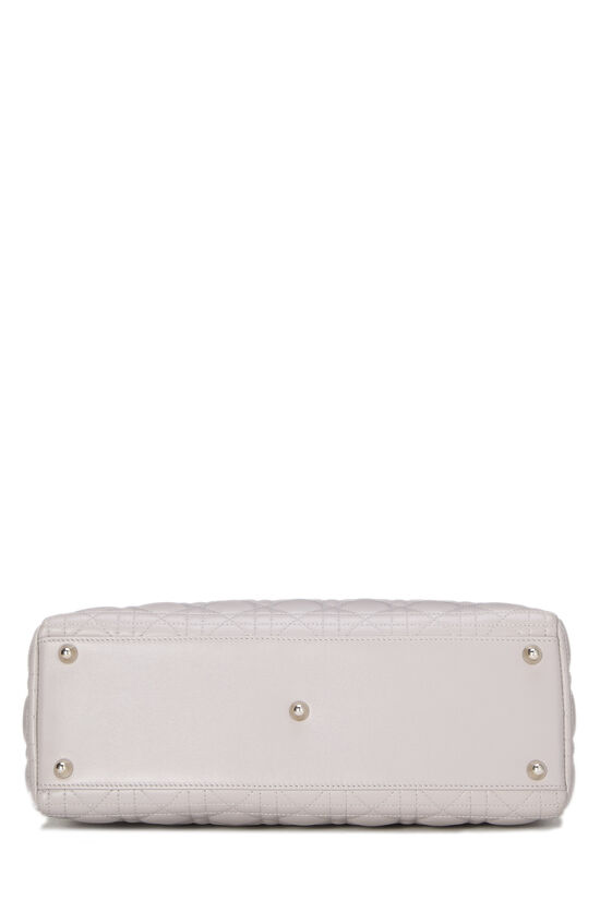 Purple Cannage Quilted Lambskin Lady Dior Large, , large image number 4