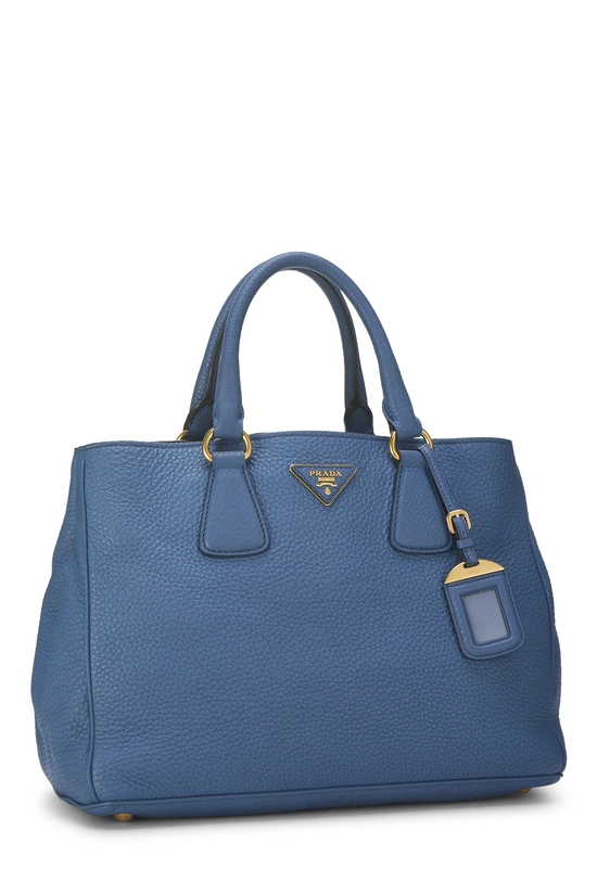 Blue Vitello Daino Convertible Tote Medium, , large image number 1