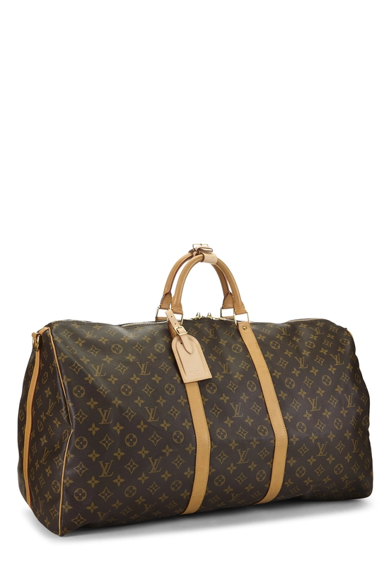 Monogram Canvas Keepall Bandouliere 60, , large image number 1