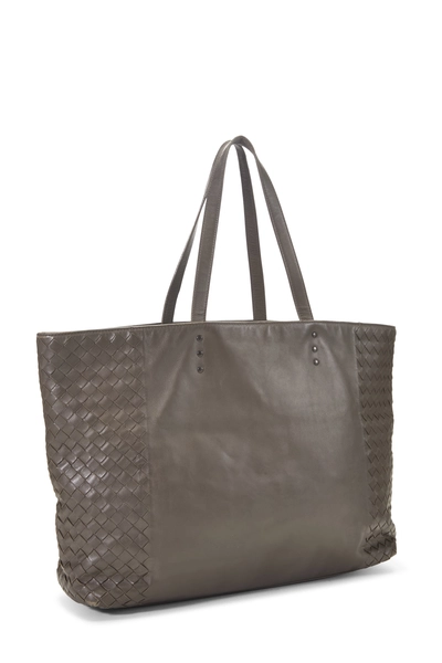 Bottega Veneta Grey Intrecciato Tote — photo 2