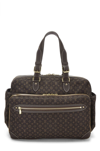 Brown Monogram Mini Lin Sac a Langer