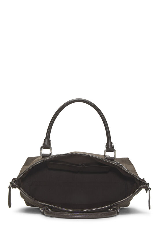 Brown GG Canvas Interlocking Dome Handbag Large, , large image number 5